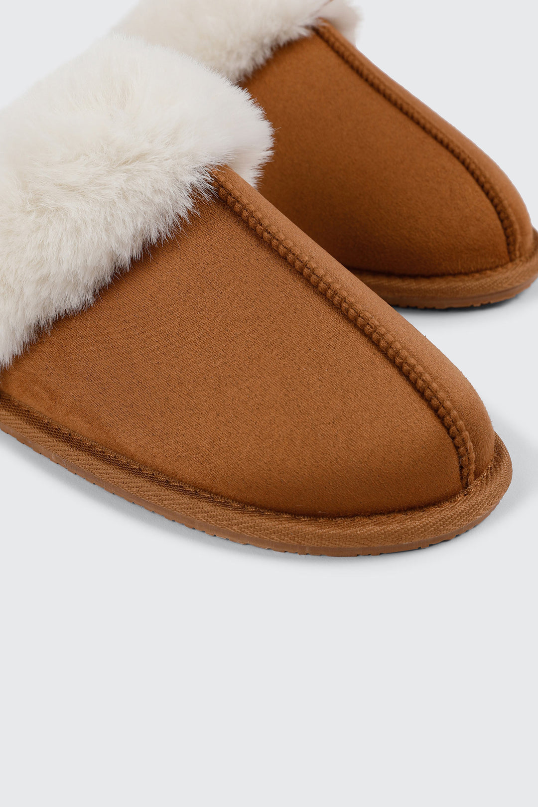 Faux Fur Slippers