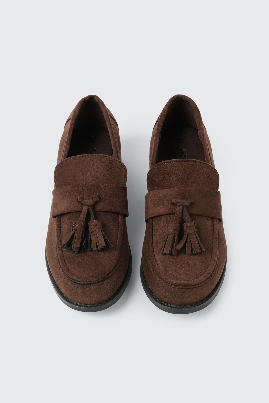 Faux Suede Loafers
