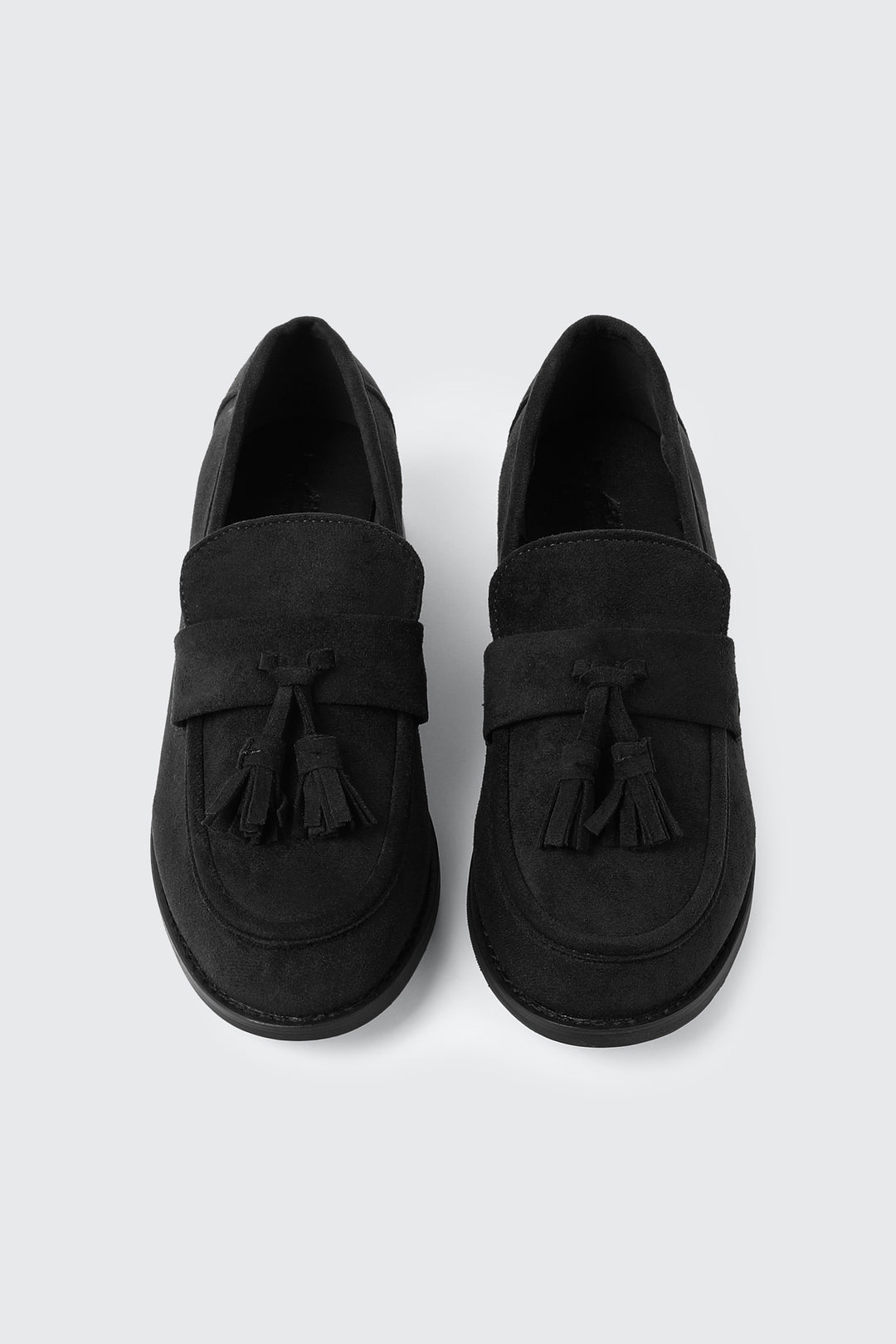 Faux Suede Loafers