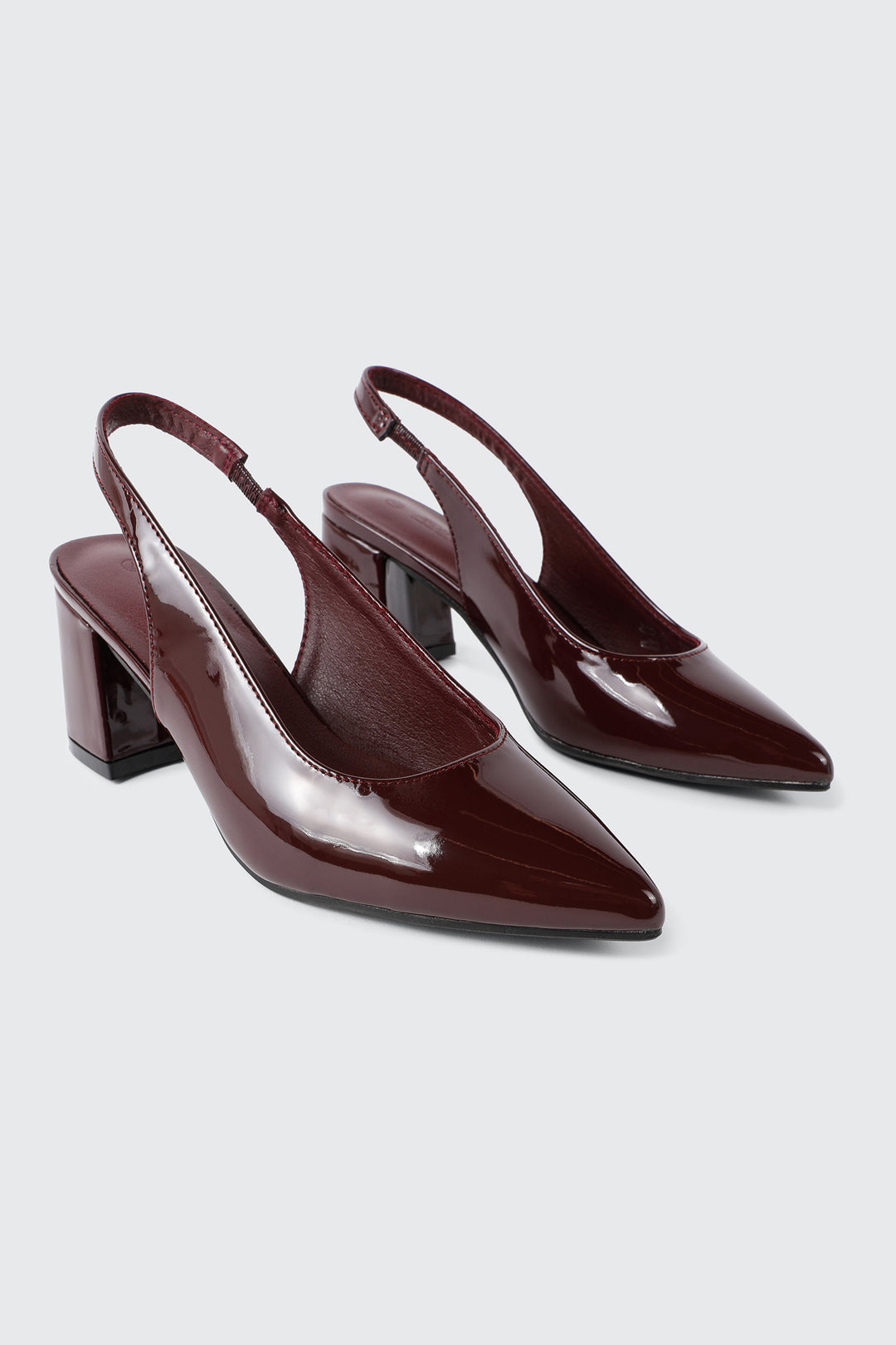 Pointed Toe Slingback Heels