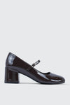 Square Toe Block Heels Mary Janes