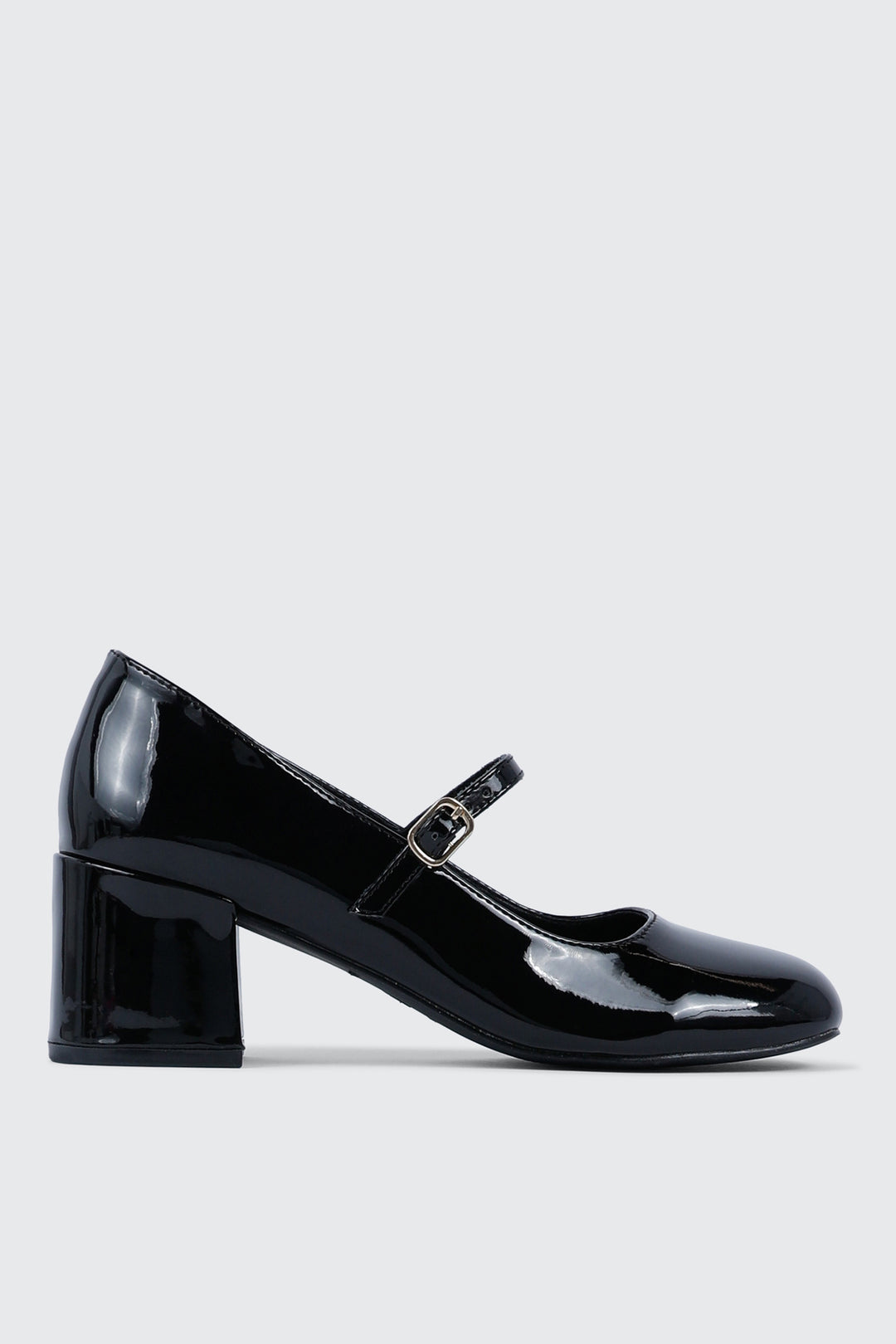 Square Toe Block Heels Mary Janes