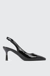 Pointed Toe Slingback Heels