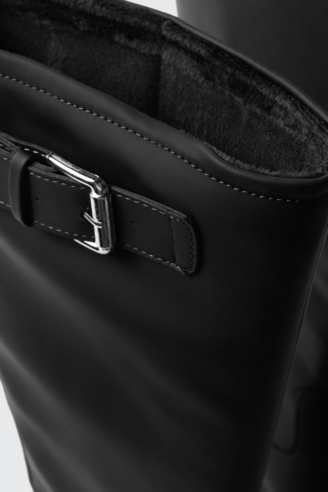 Bottes hautes doublées à plateforme
