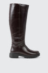 Bottes hautes à semelle crantée