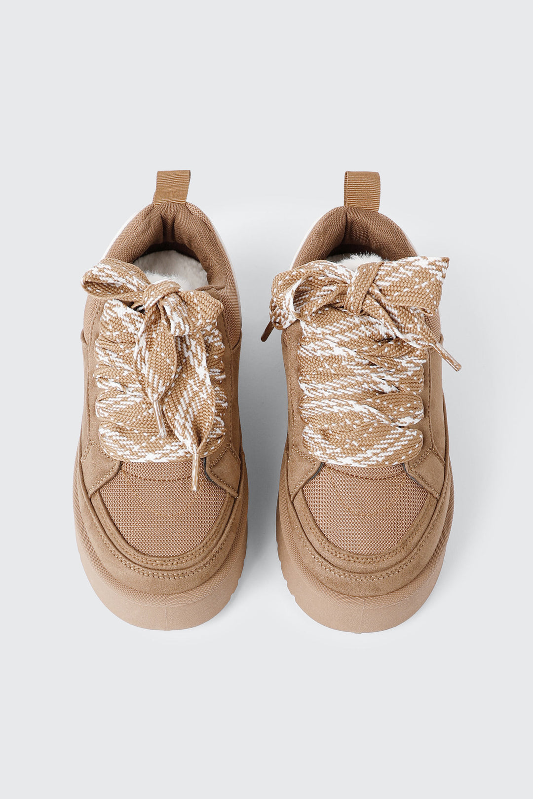 Espadrilles doublées en fausse fourrure