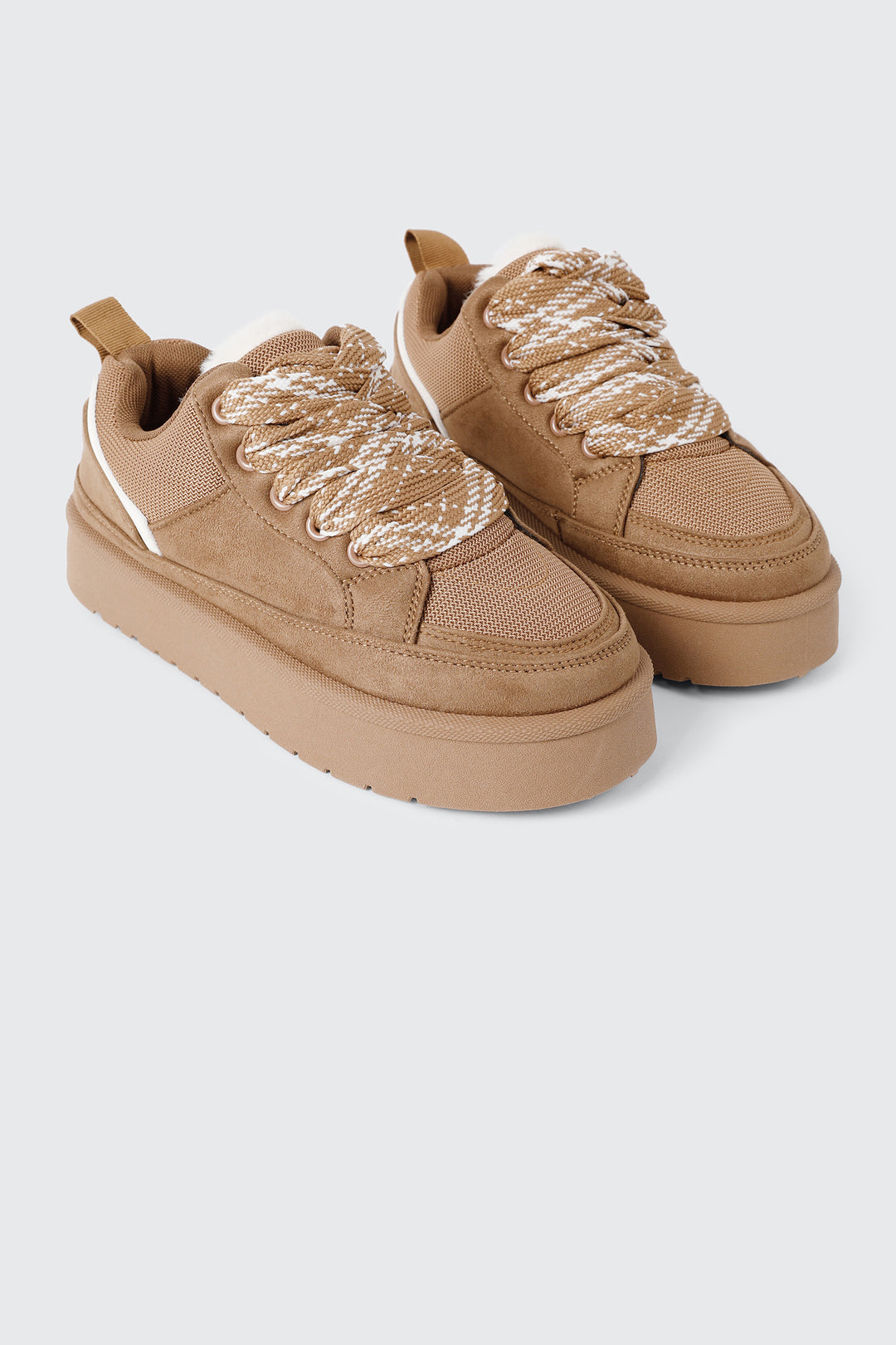 Espadrilles doublées en fausse fourrure