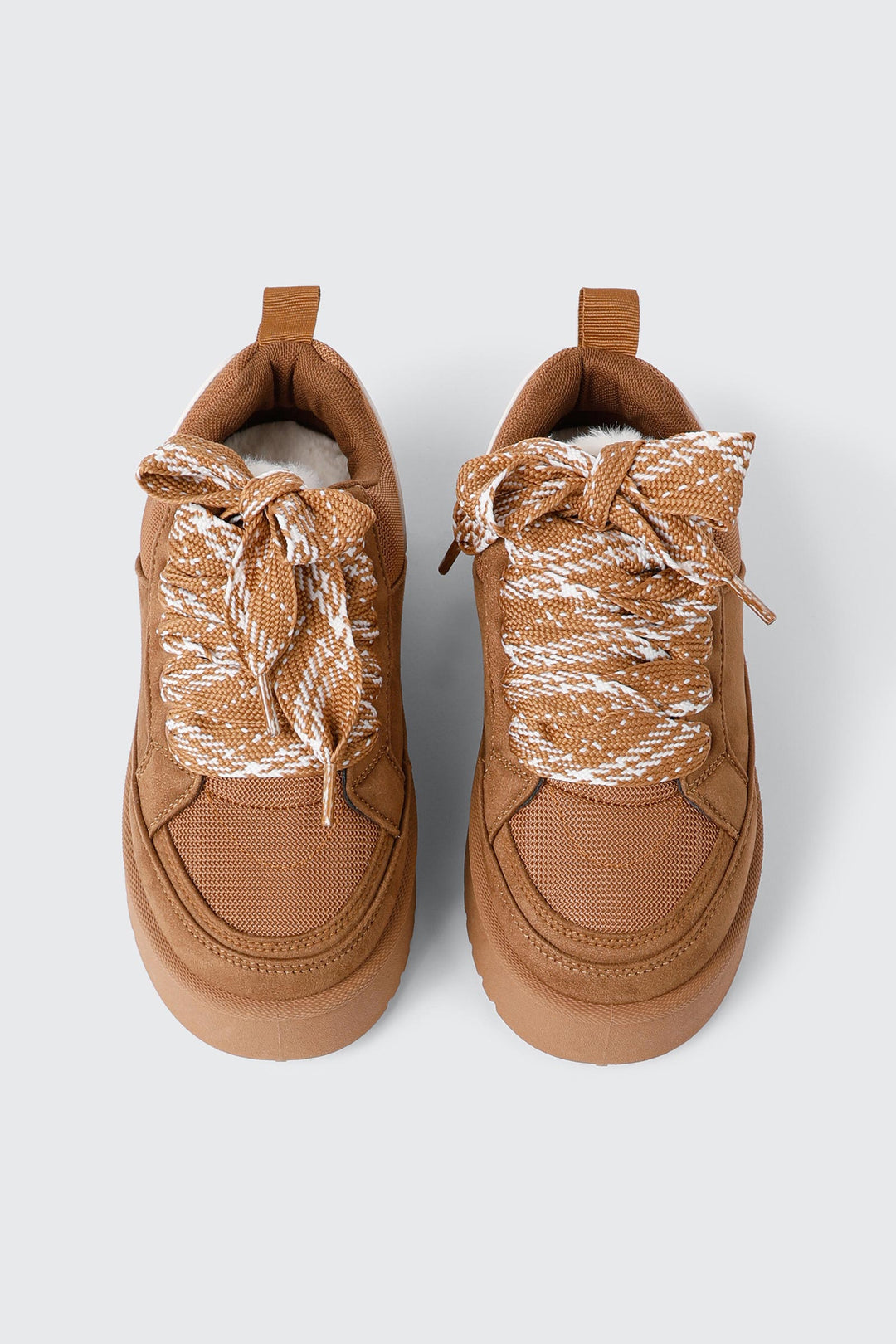 Espadrilles doublées en fausse fourrure