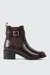 Chelsea Boots with Buckle Detail