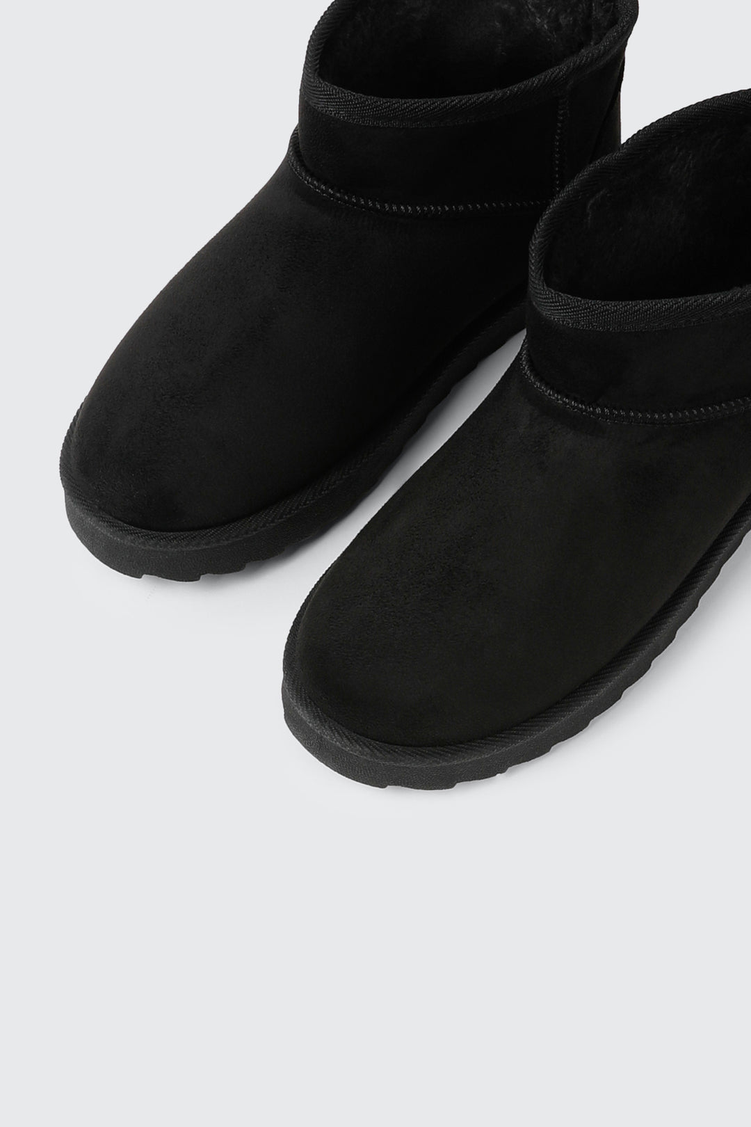 Faux Suede Ankle Boots