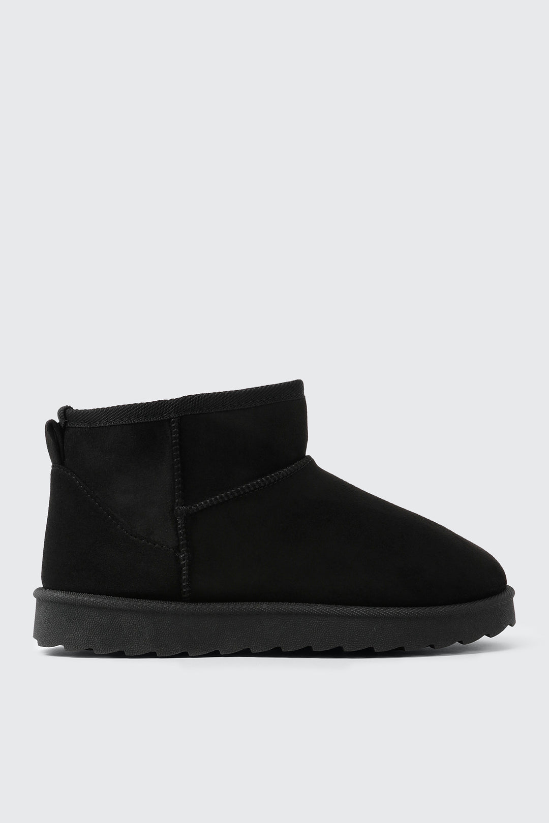 Faux Suede Ankle Boots