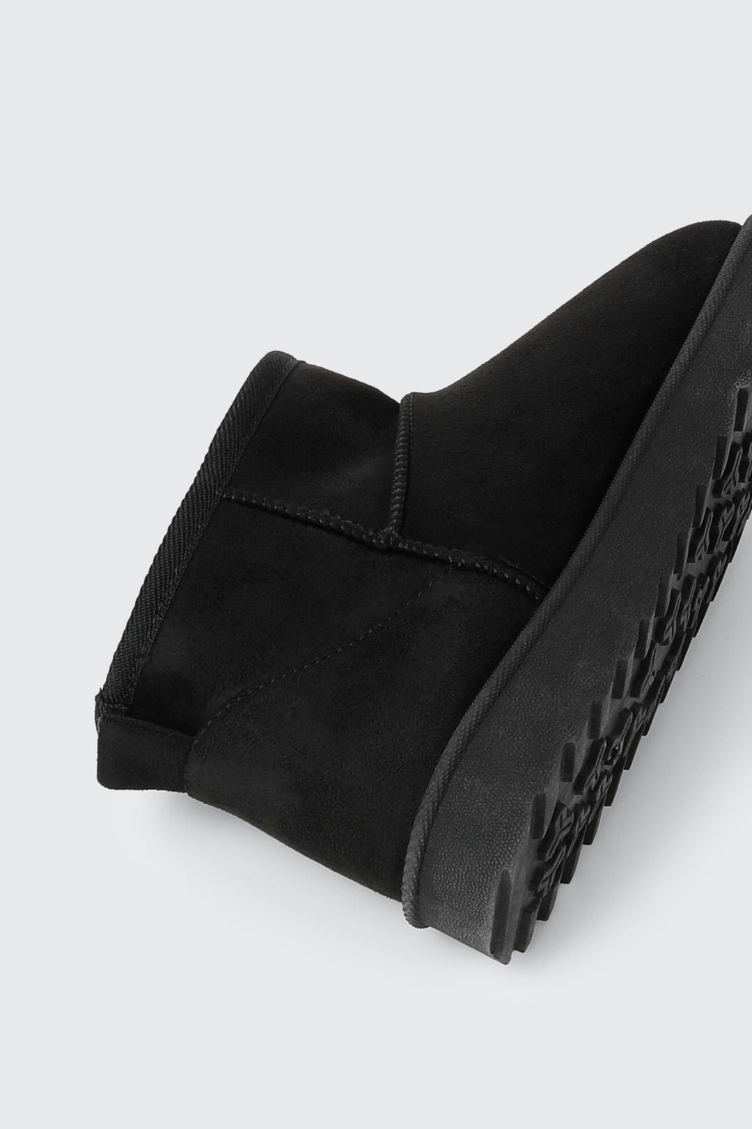 Faux Suede Ankle Boots