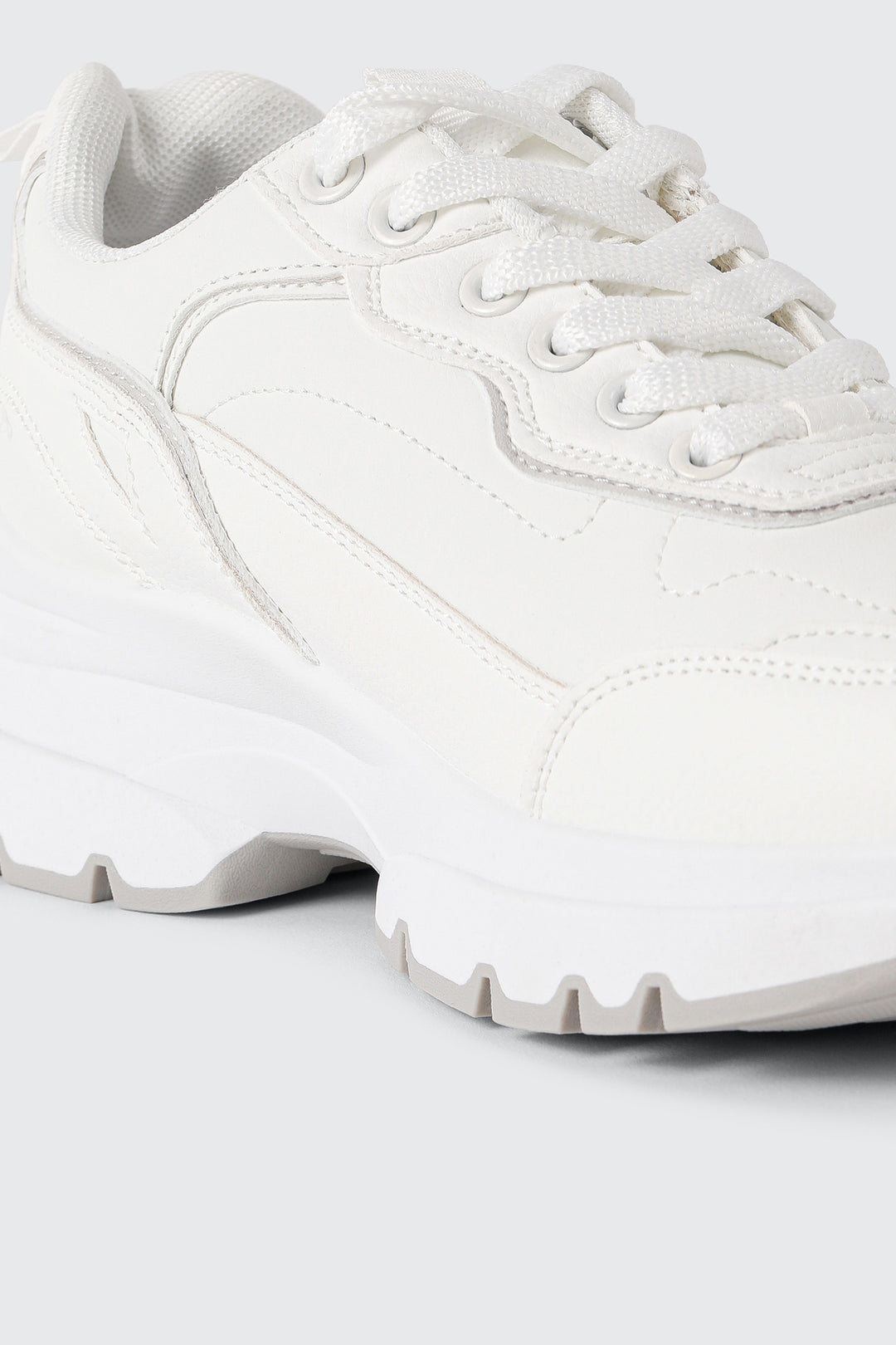 Hiker Inspired Lace Up Sneakers