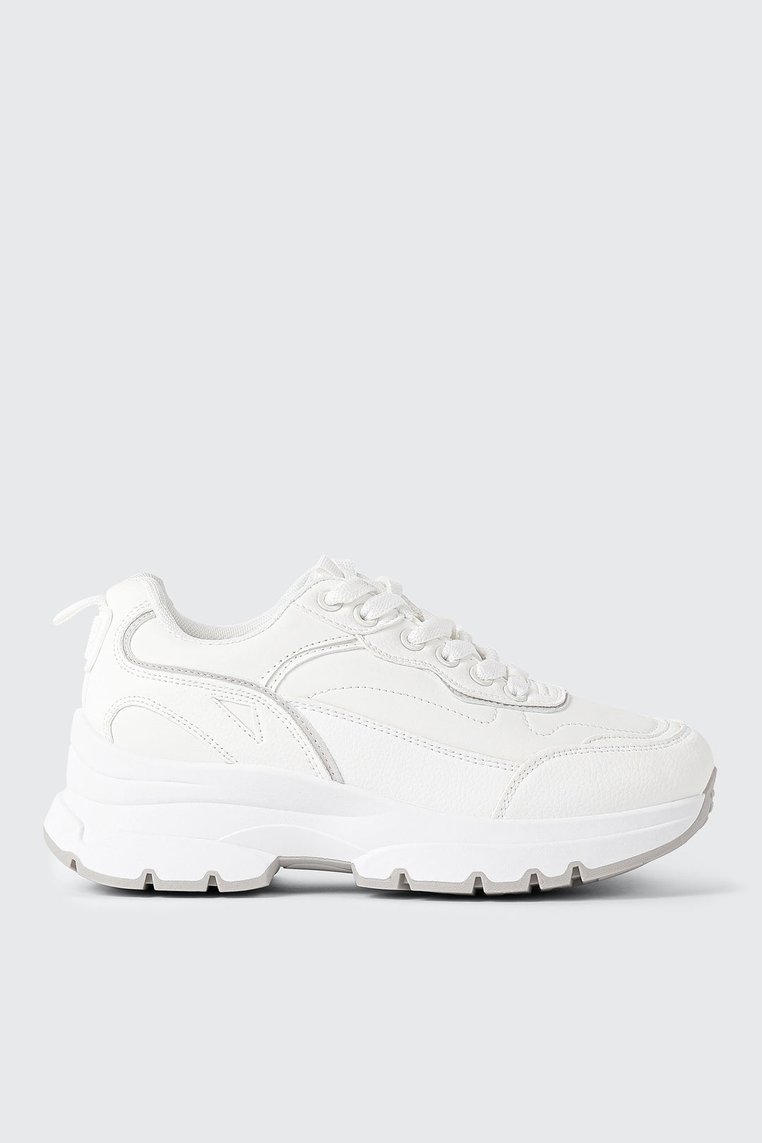 Hiker Inspired Lace Up Sneakers