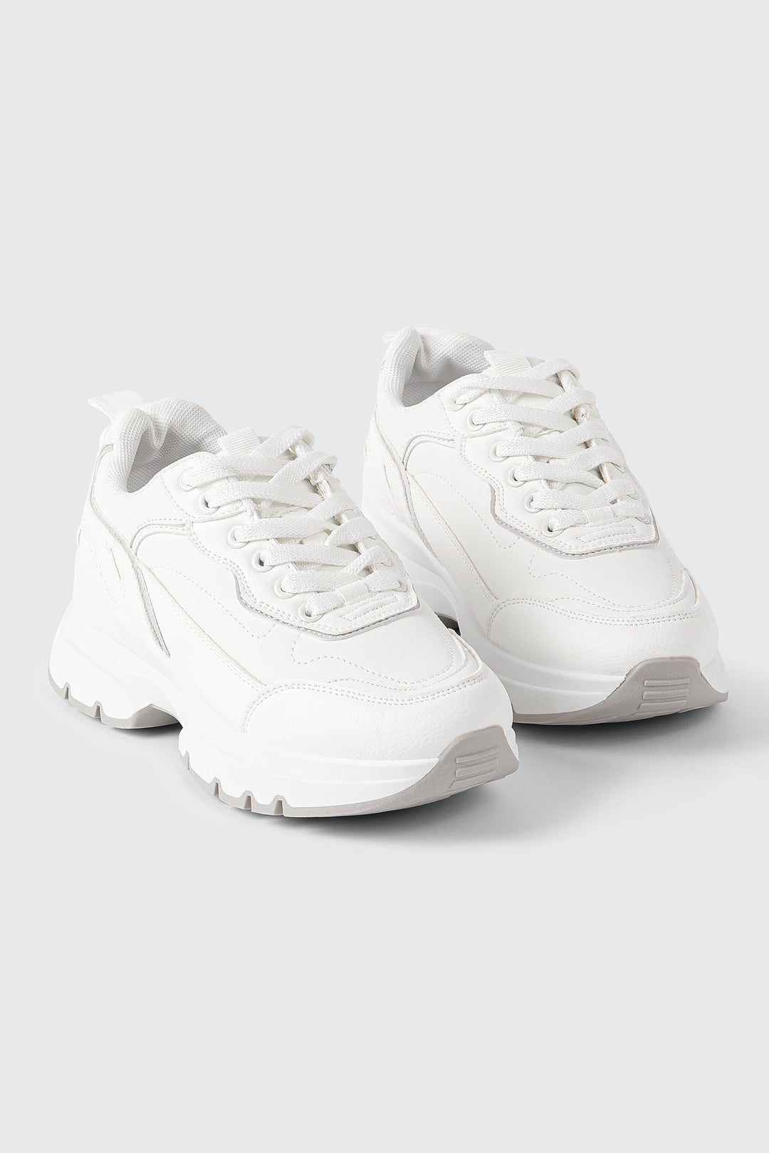Hiker Inspired Lace Up Sneakers