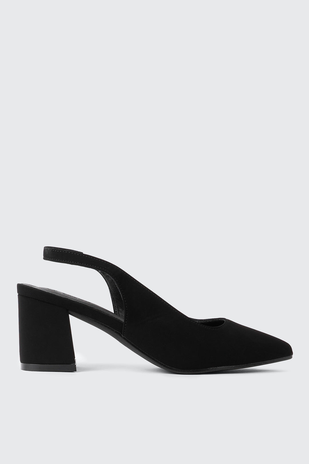 Pointed Toe Slingback Heels