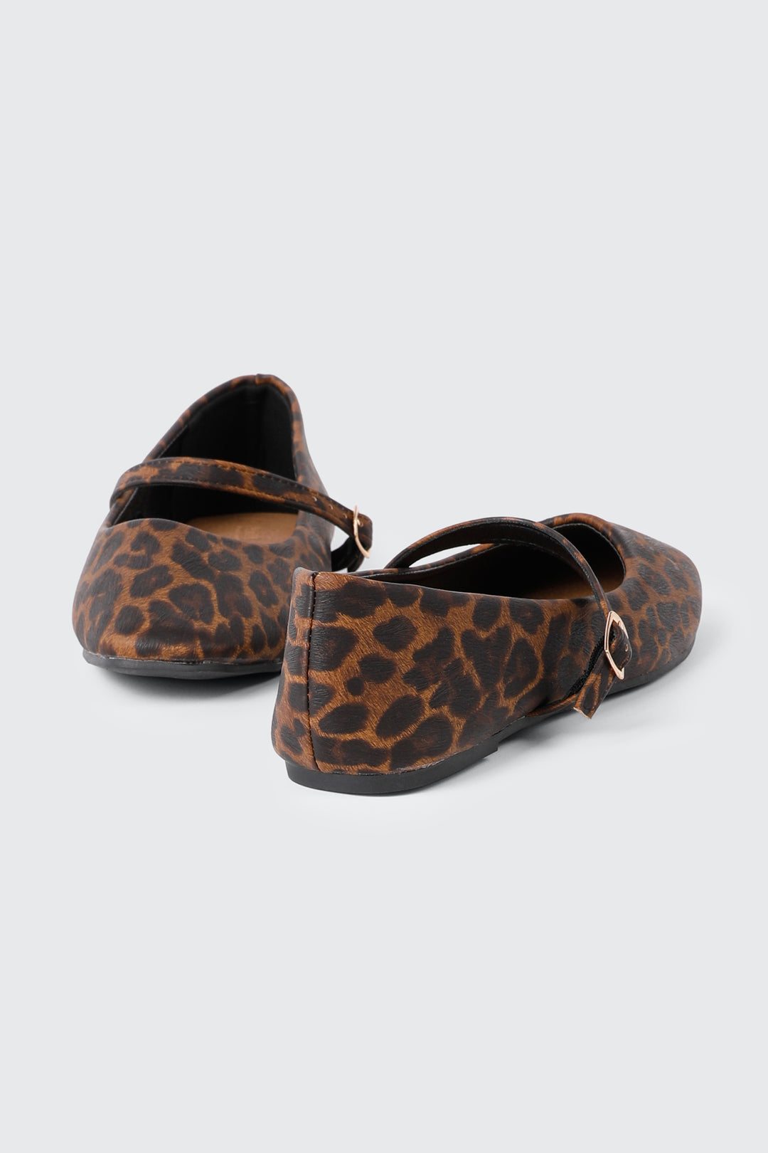 Ballerines Mary Jane à bout pointu