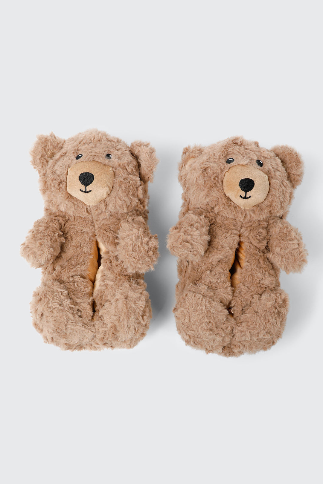 Plush Bear Slippers