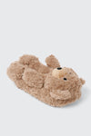 Plush Bear Slippers