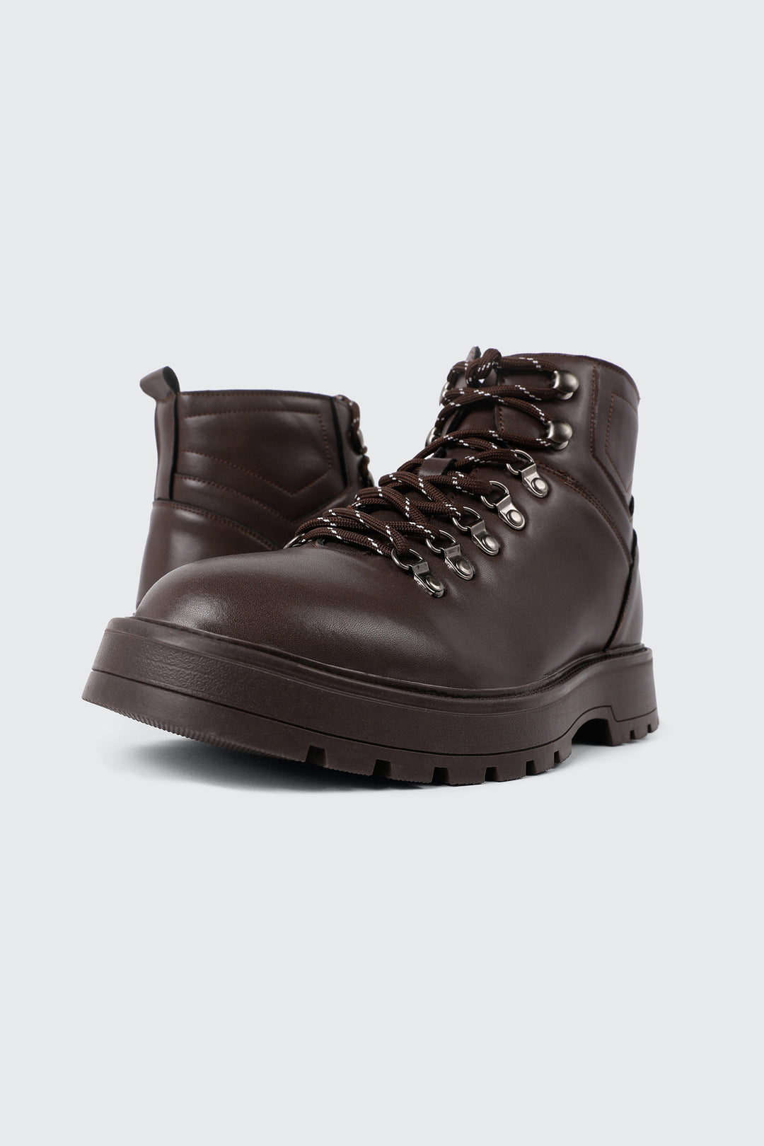 Warm Lined Lace Up Boots