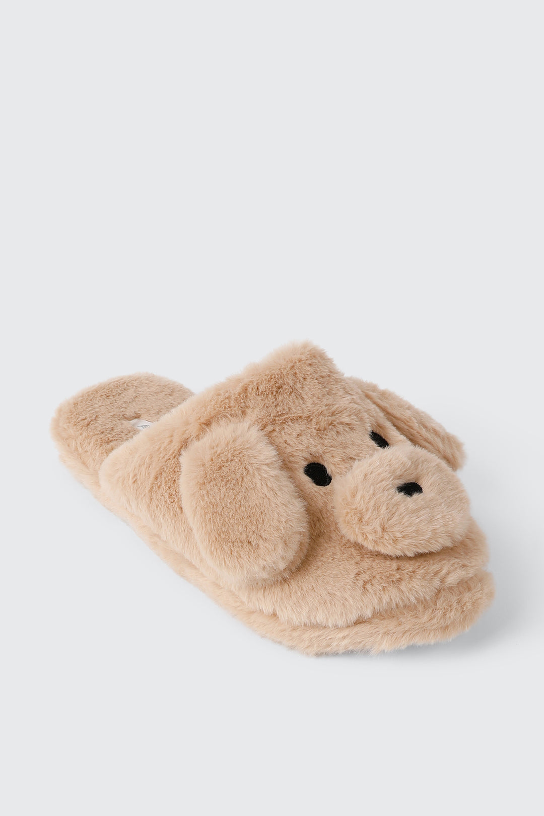 Plush Doggie Slippers