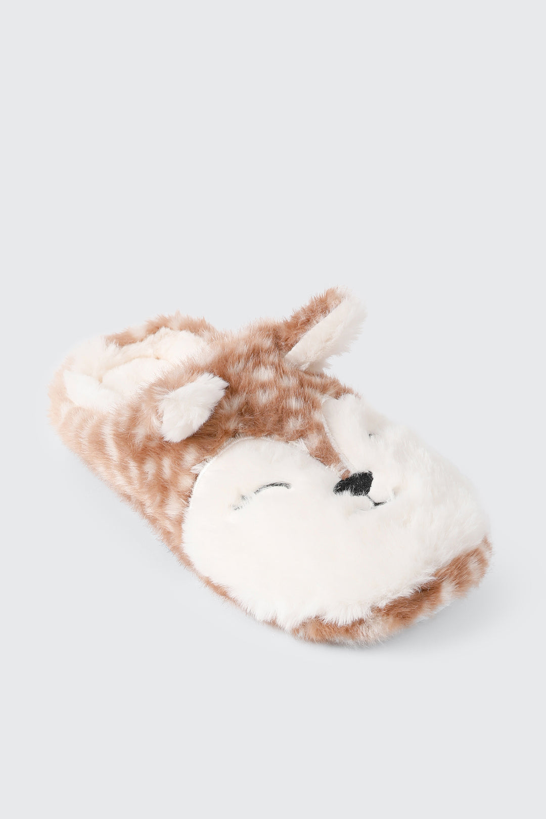 Plush Deer Slippers