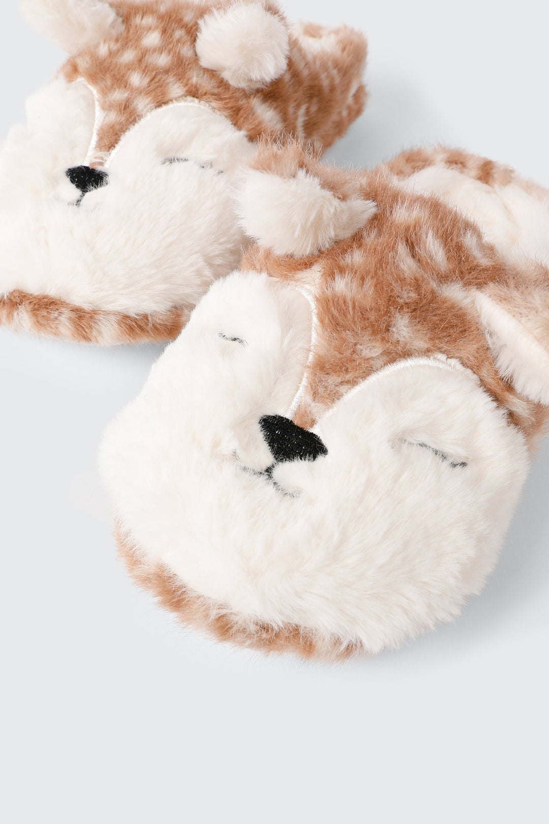 Plush Deer Slippers