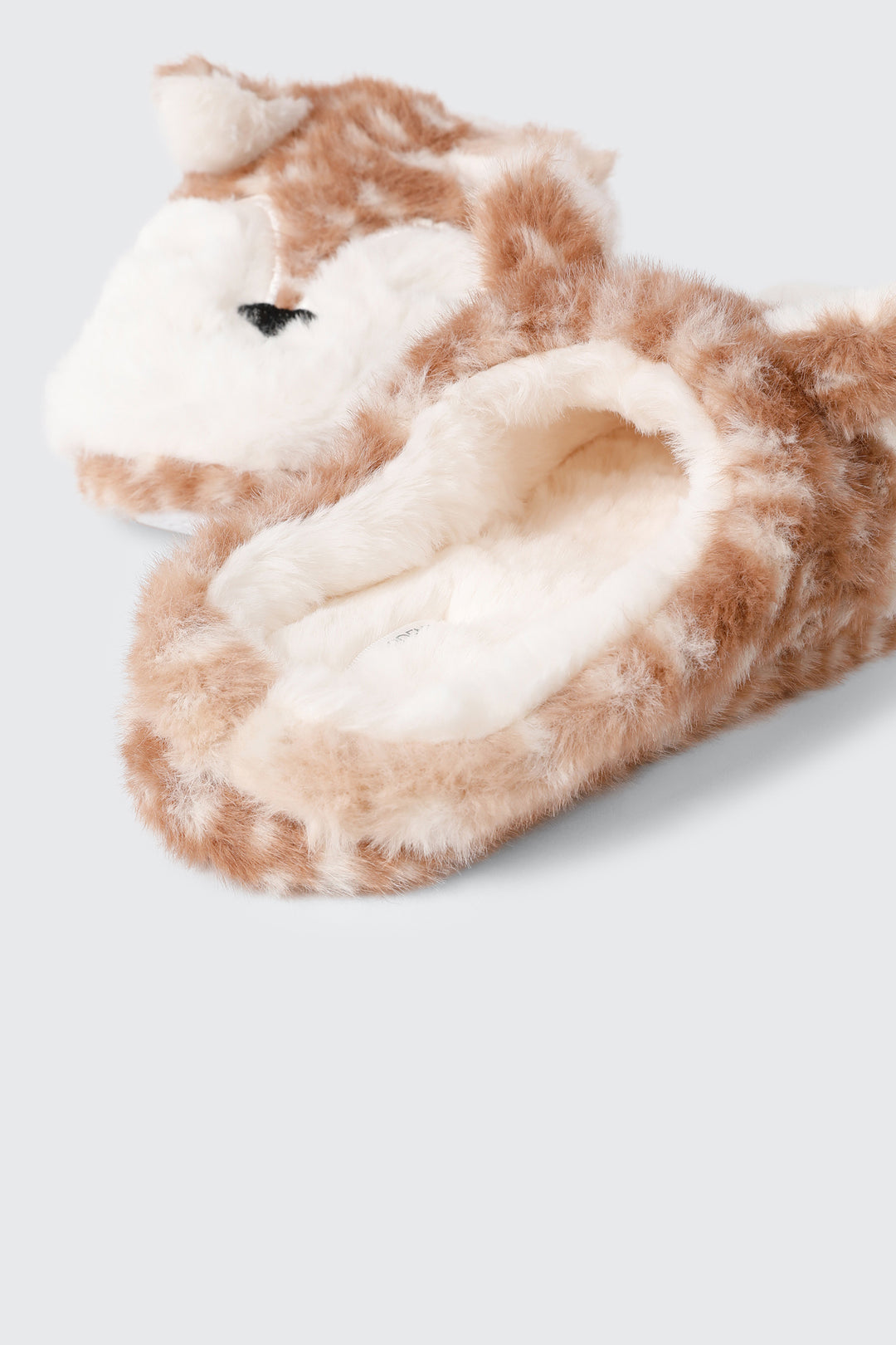 Plush Deer Slippers
