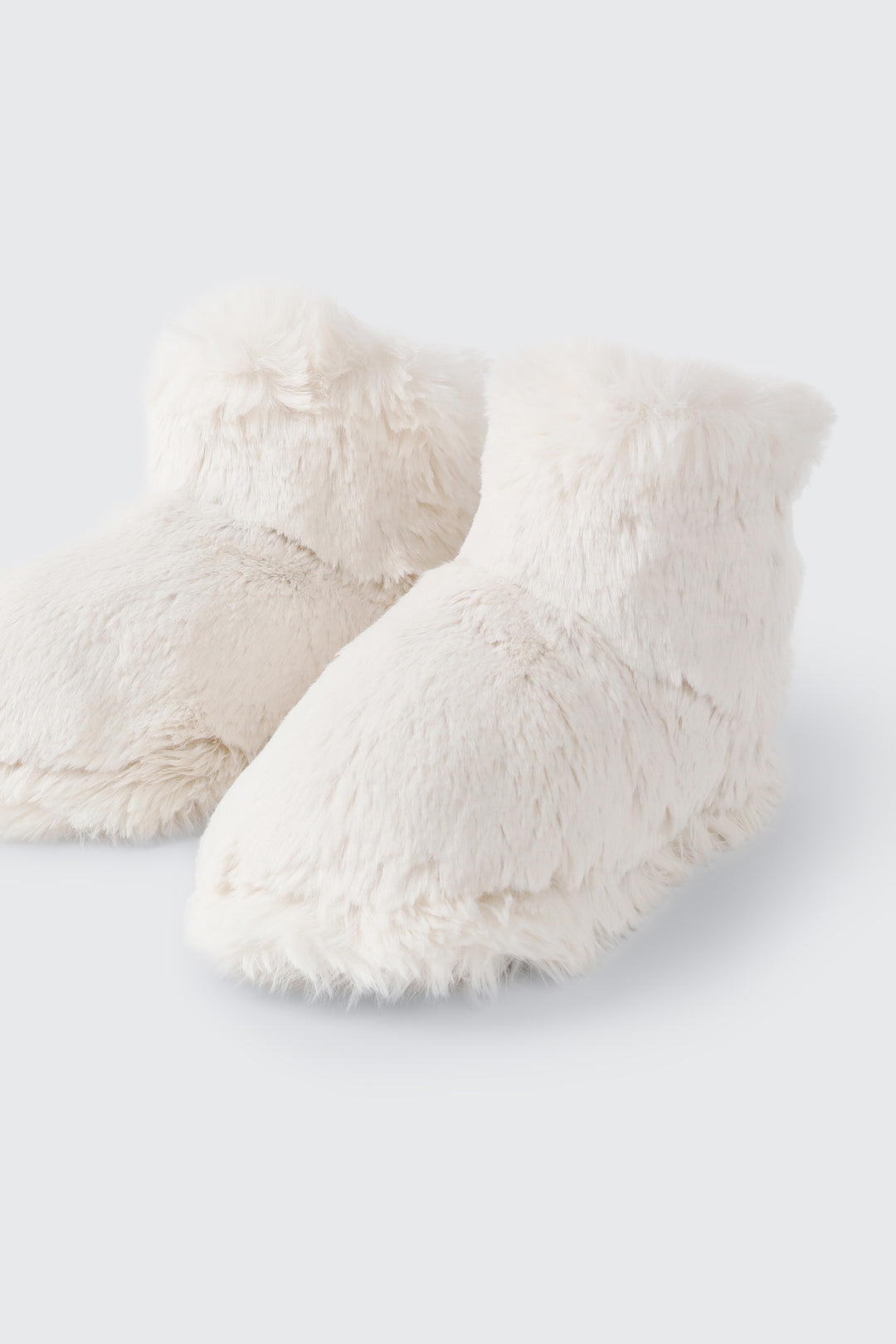 Faux Fur Bootie Slippers