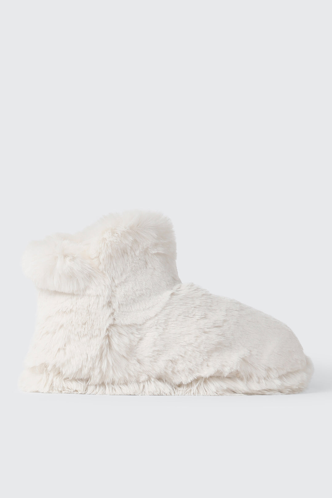 Faux Fur Bootie Slippers