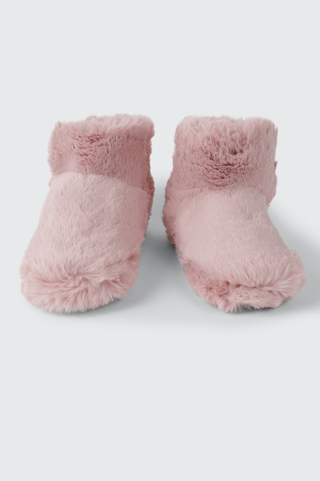 Faux Fur Bootie Slippers