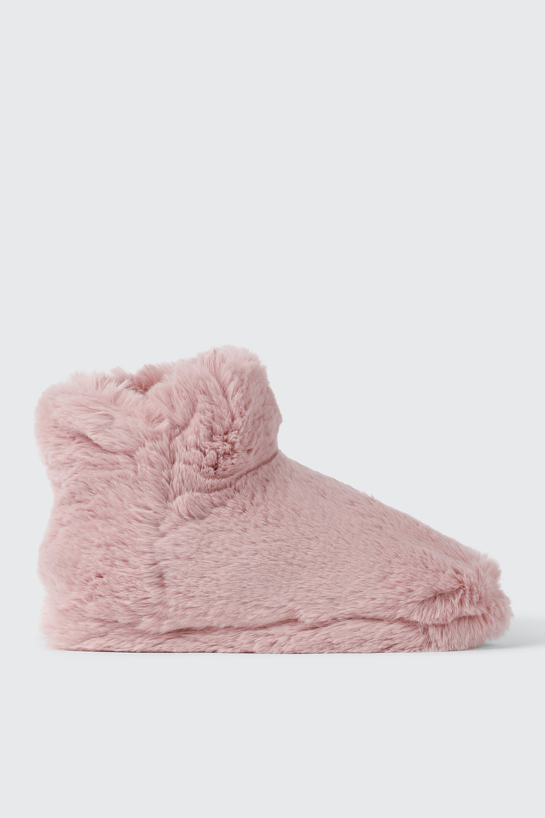 Faux Fur Bootie Slippers