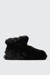 Faux Fur Bootie Slippers