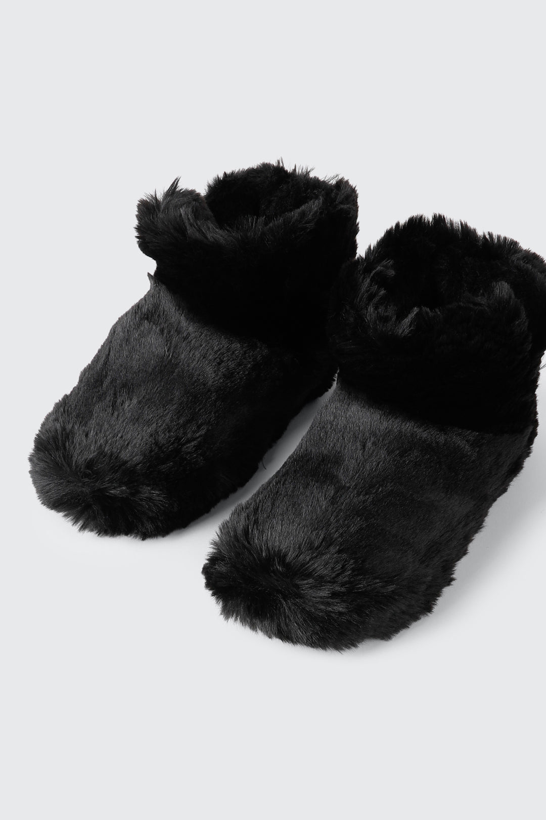 Faux Fur Bootie Slippers