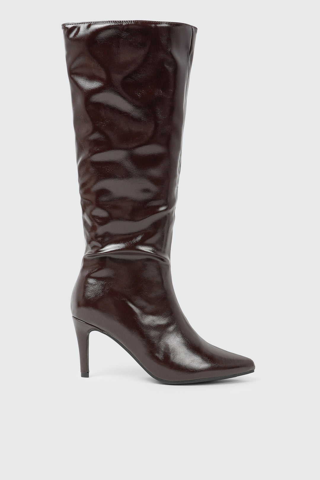 Pointed Toe Knee High Boots