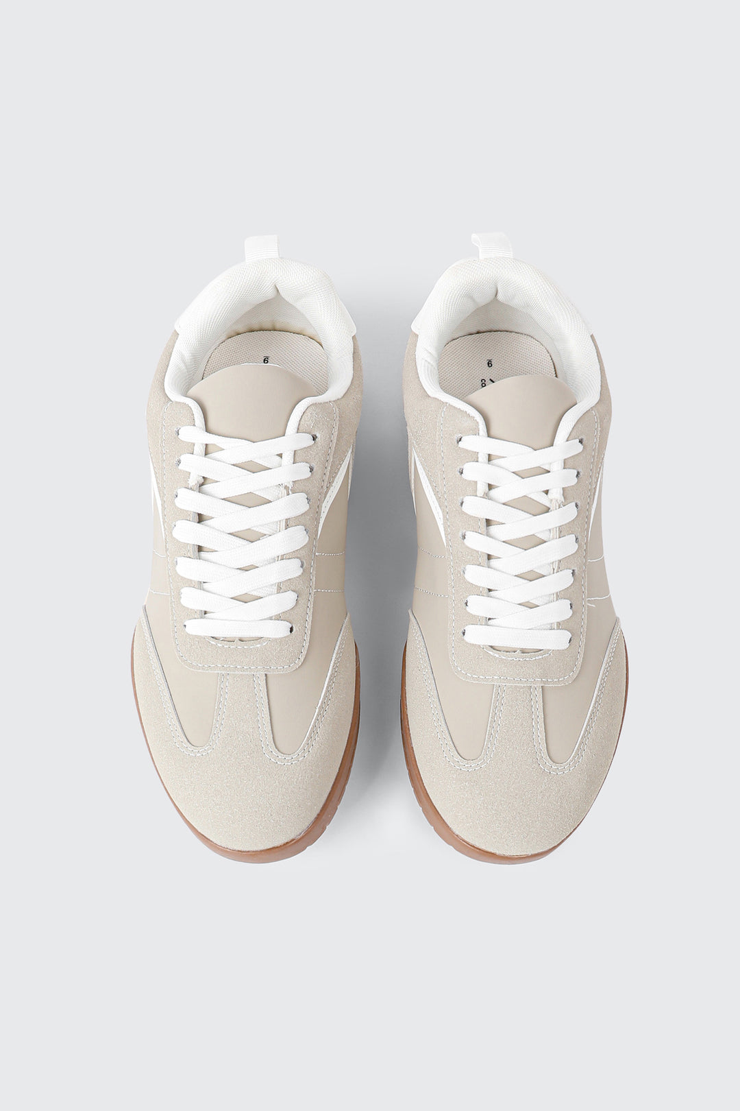 Chunky Low Top Lace Up Sneakers