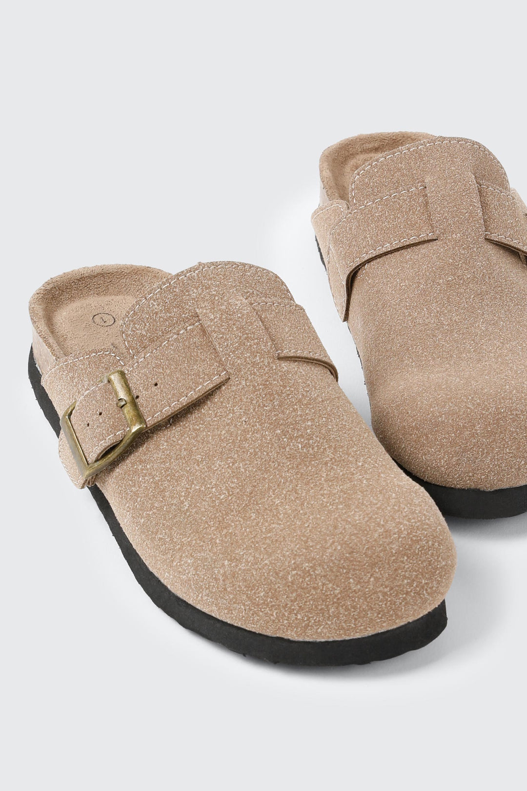 Faux Suede Clogs