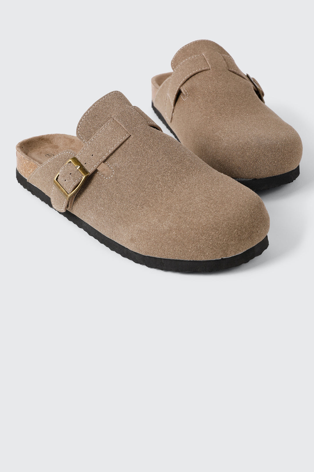 Faux Suede Clogs