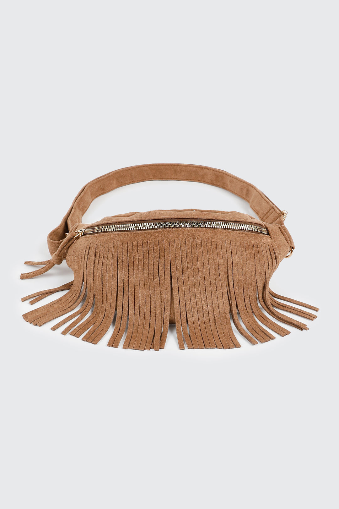 Faux Suede Fanny Pack