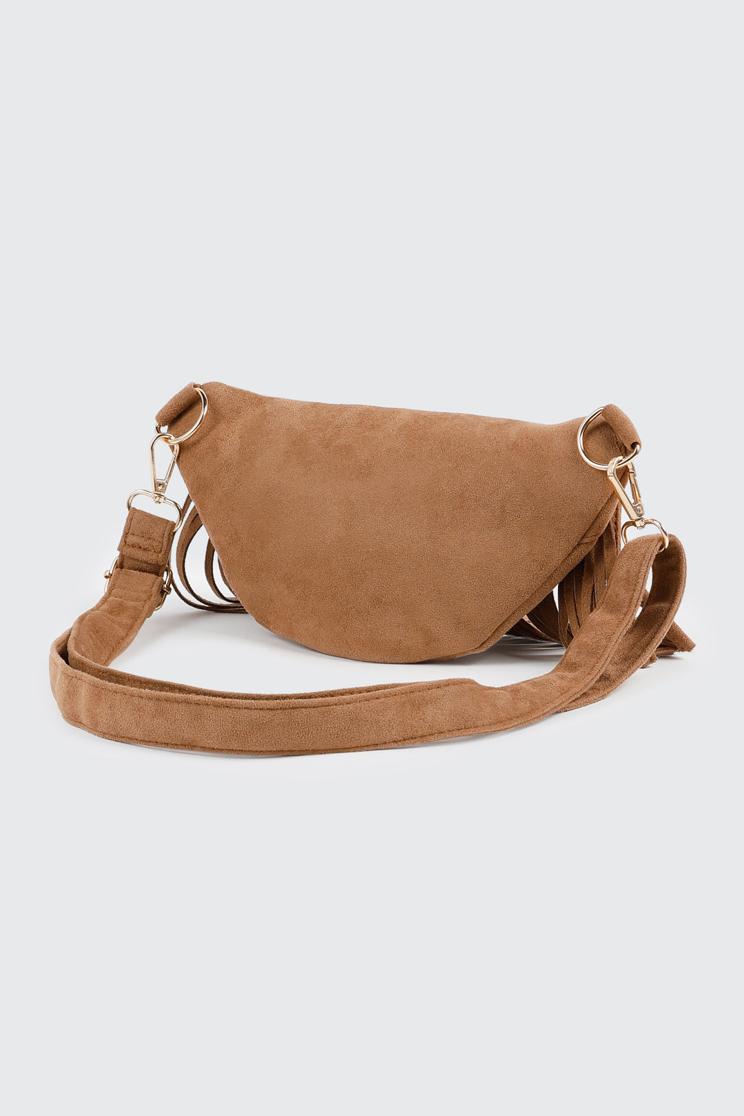Faux Suede Fanny Pack