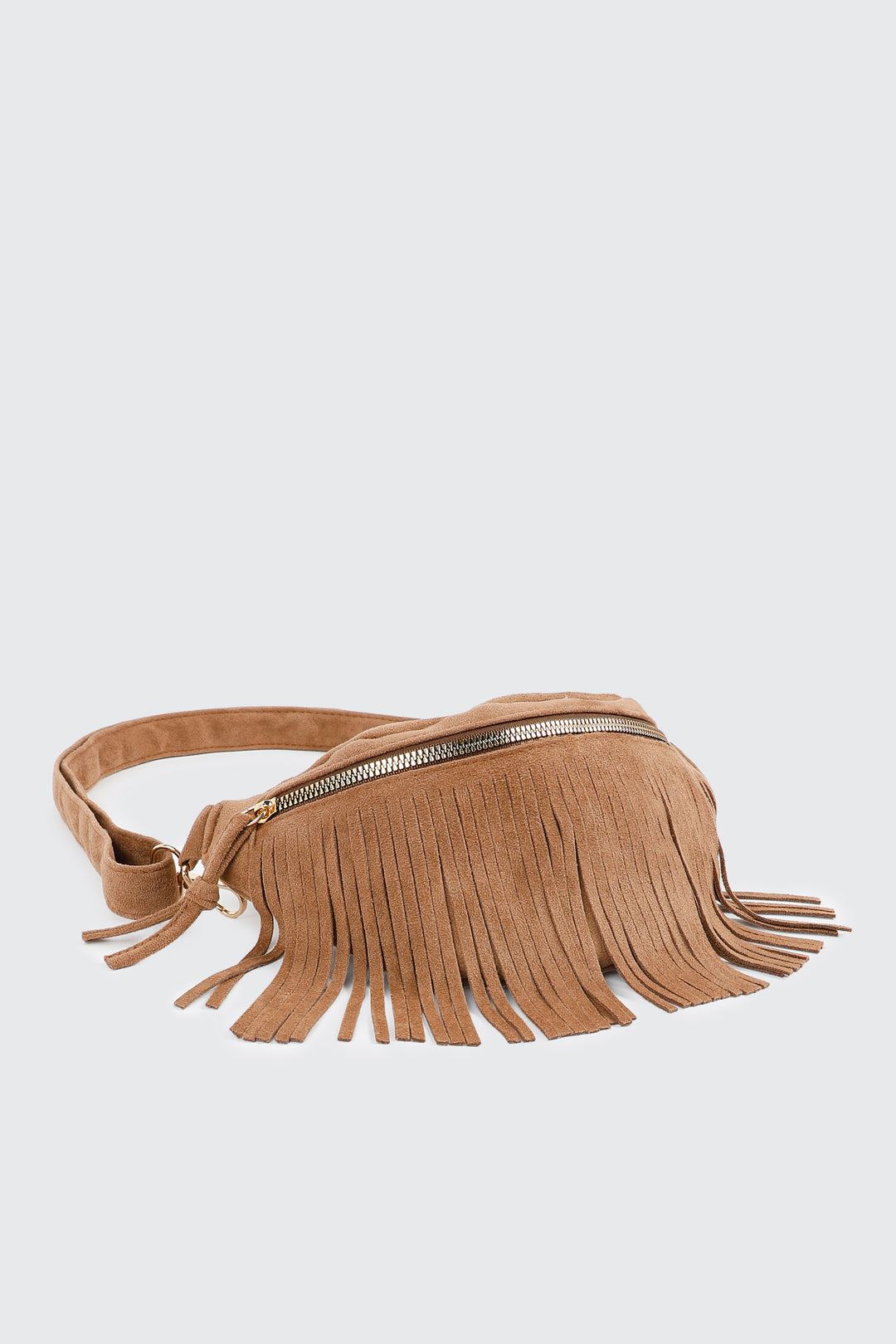Faux Suede Fanny Pack