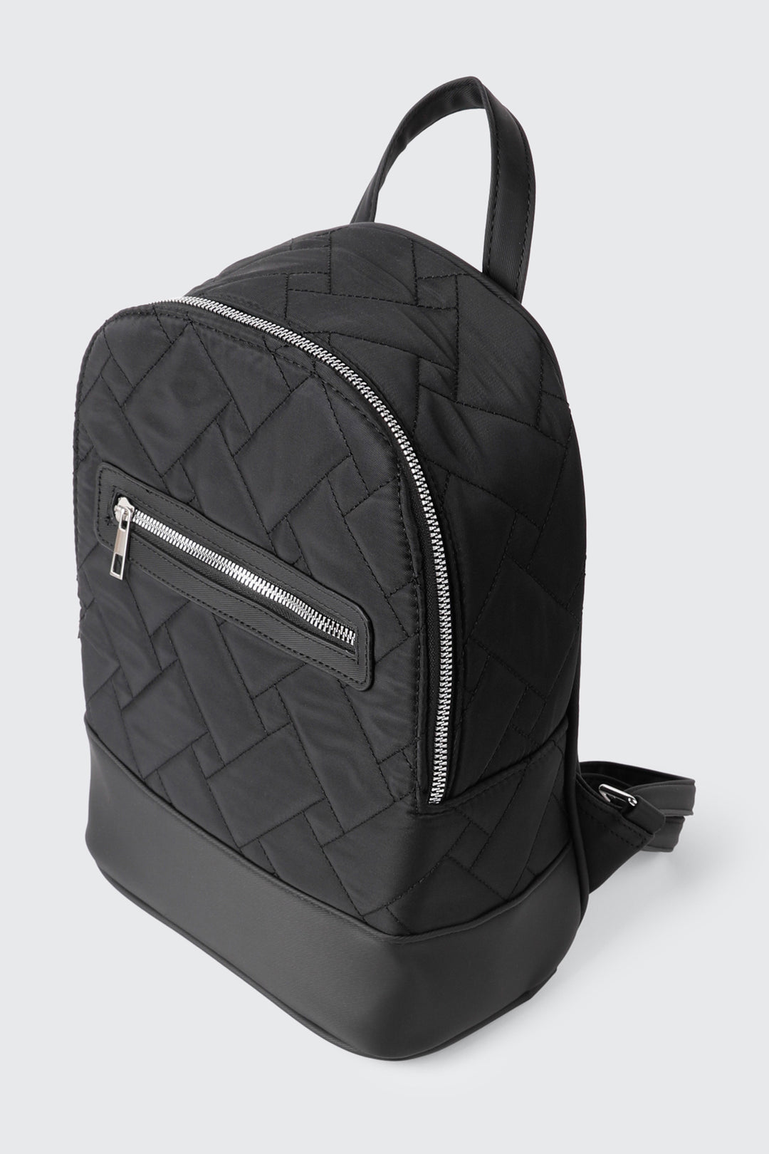 Quilted Nylon Backpack