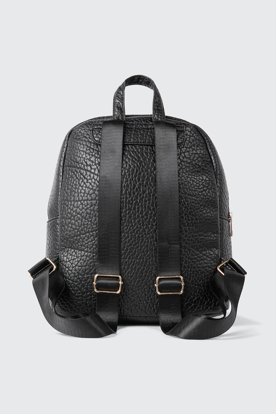 Textured Small Backpack