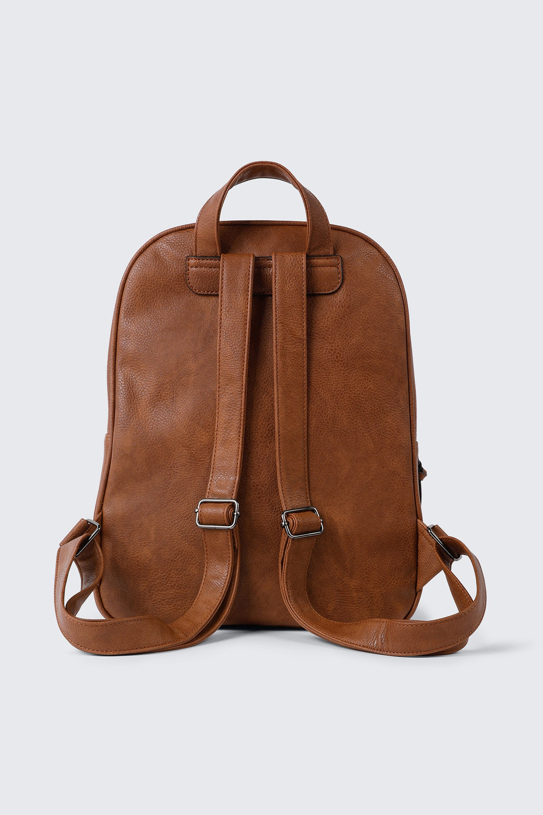 ardene leather backpack Urban Shoulder Ardene Pebbled Faux Leather Backpack in Brown Quilted Backpacks Ardene Mini Backpack