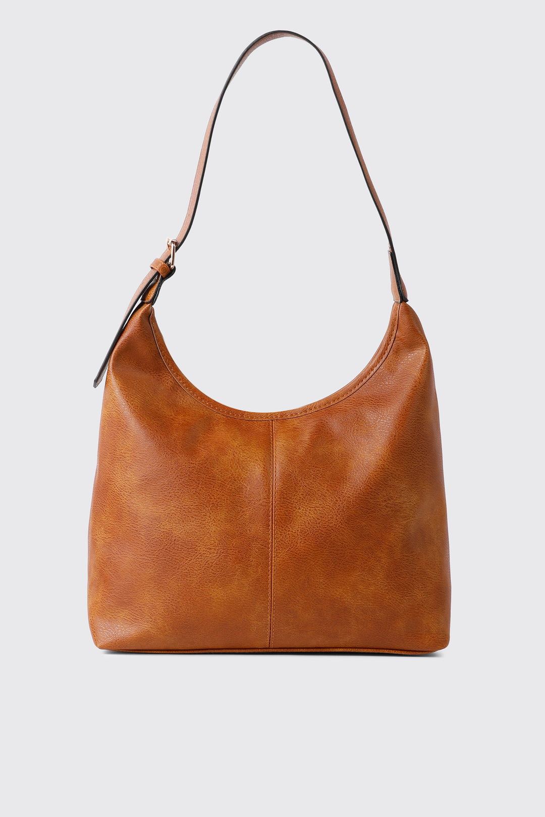 Pebbled Faux Leather Tote