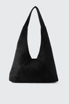 Faux Suede Tote Bag