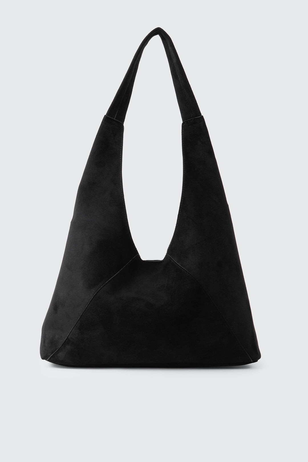 Faux Suede Tote Bag