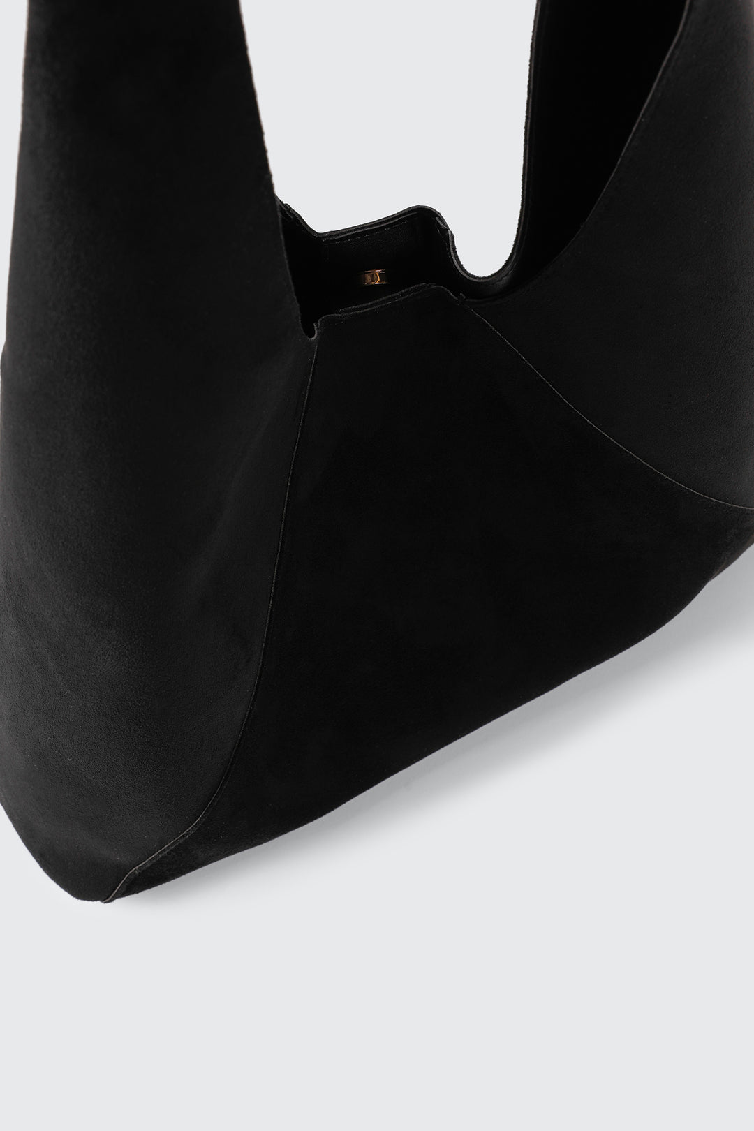 Faux Suede Tote Bag