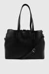 Faux Leather Tote Bag