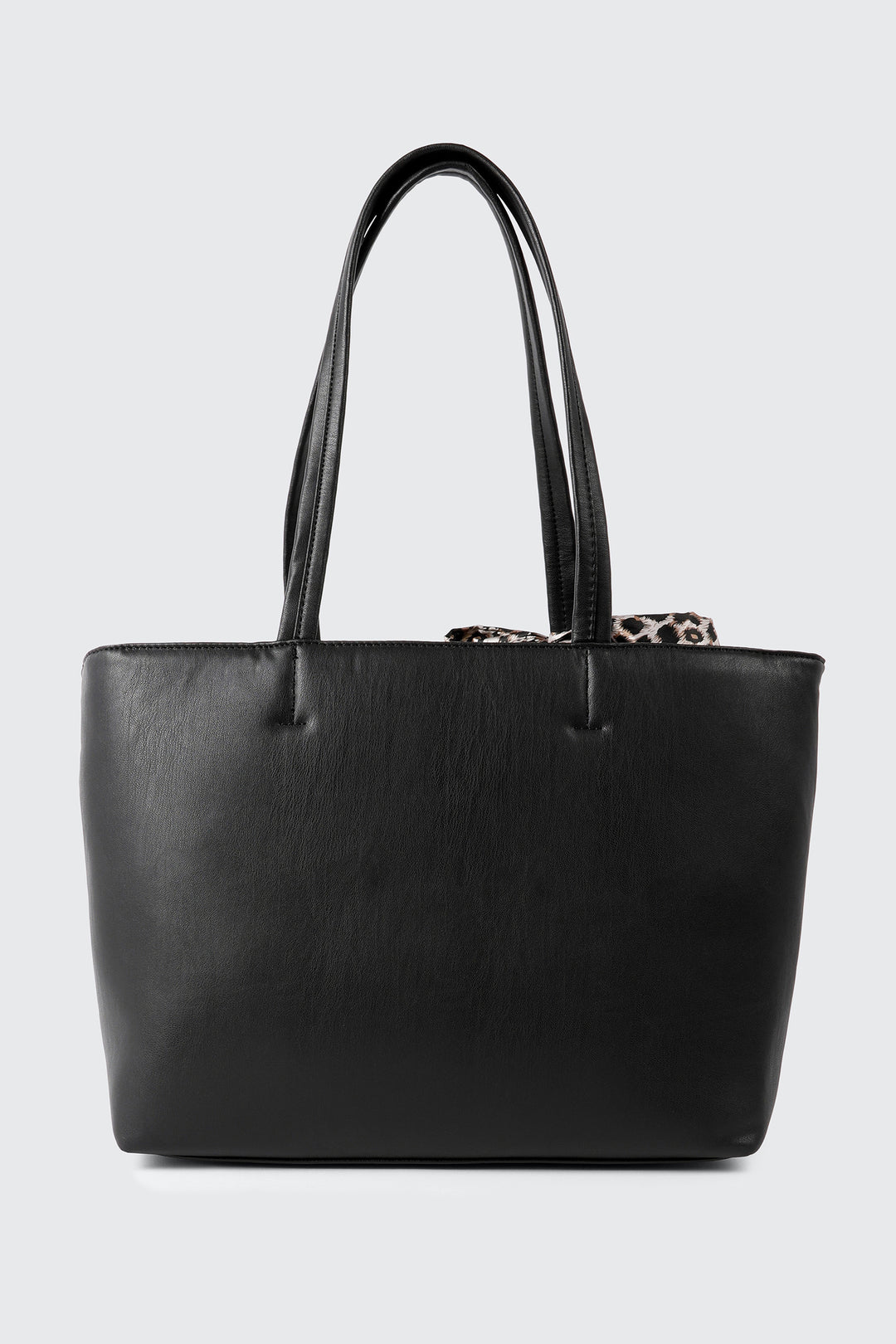 Large Tote Bag with Scarf & Tassel